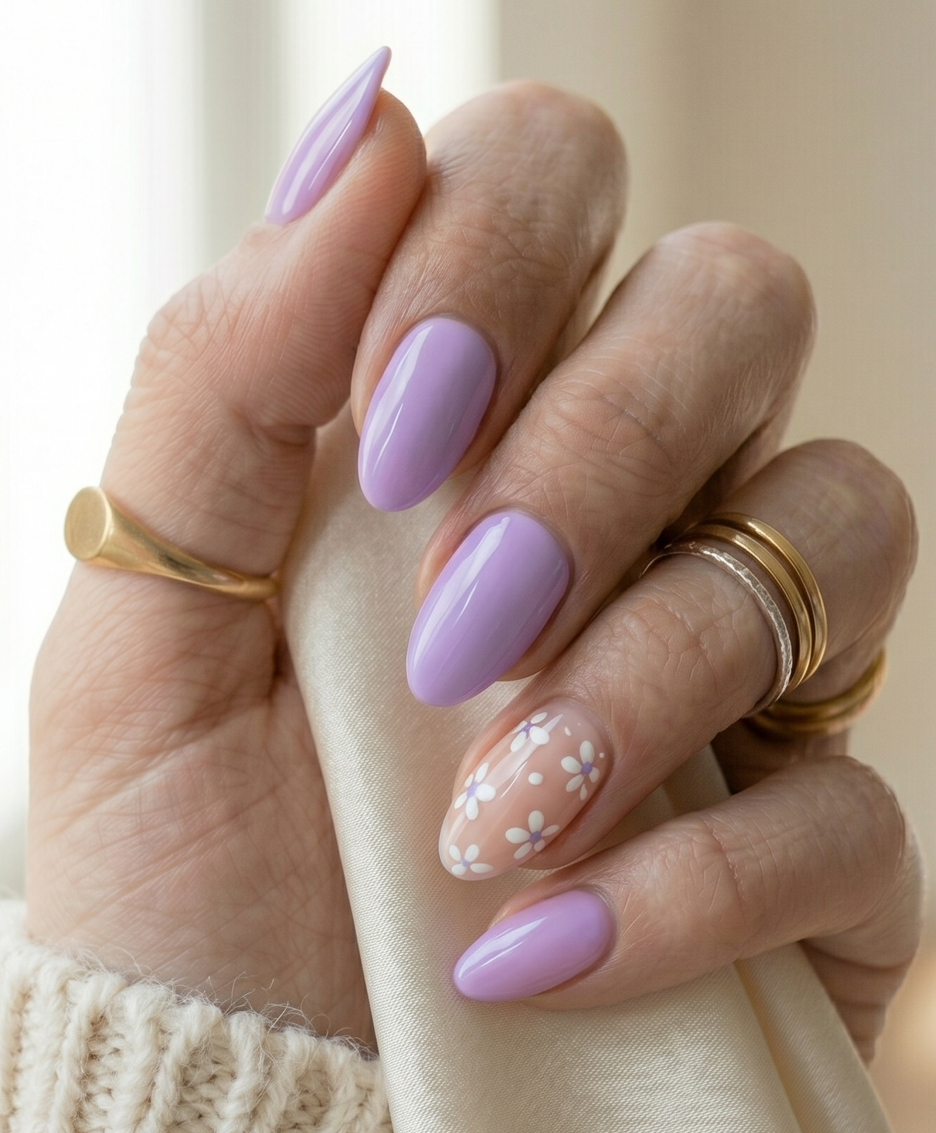 Lavendel Nails